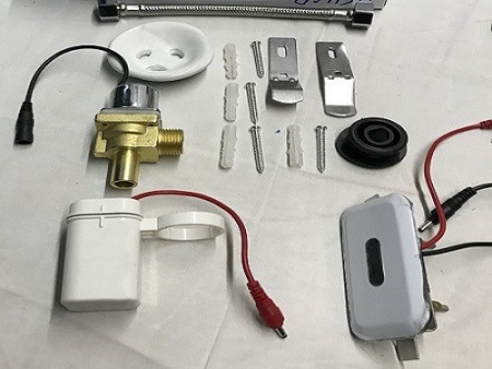 Писсуар сенсорный CeramaLux Х529S слив в пол фото