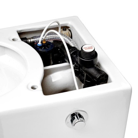 Унитаз напольный с импульсным смывом Lemark OptimFlush с сиденьем фото