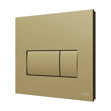 Клавиша смыва VitrA Root Square 740-2324 золото глянецевое фото