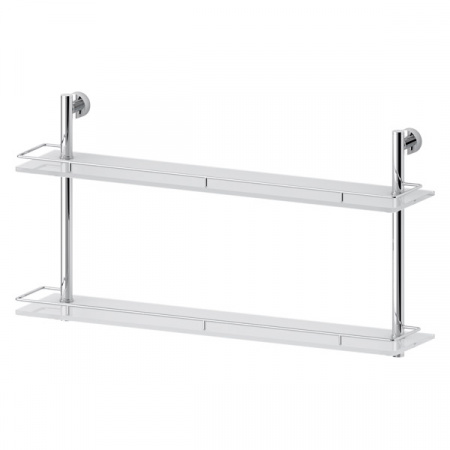 Полка с ограничителем двойная FBS Nostalgy NOS 066 70 см фото