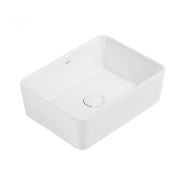 Накладная раковина Abber Rechteck AC2213 40x30 белая фото