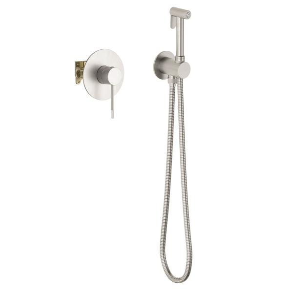 Гигиенический душ со смесителем Timo Saona 2389/13SM Никель фото