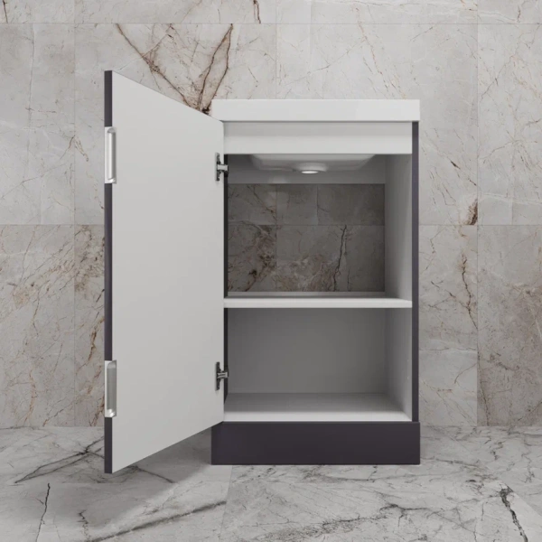 Тумба напольная Style Line Моно ЛС-00002451 графит нубук фото