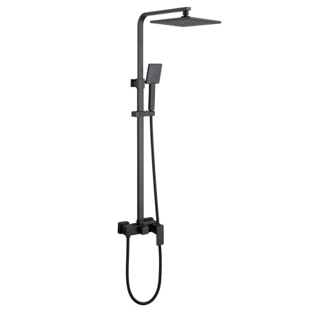 Душевая система Abber Daheim AF8220B черная матовая фото