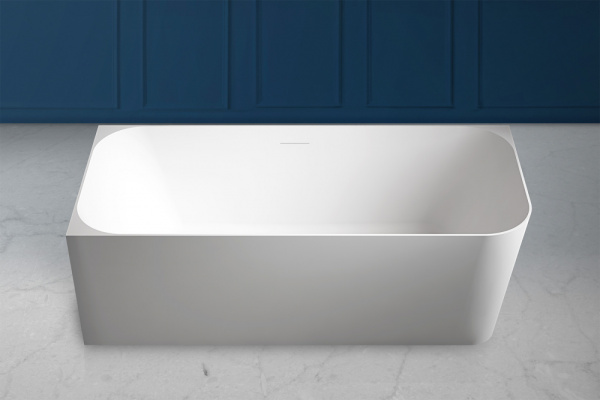 Ванна из искусственого камня Abber Stein AS9621-1.7 L 170x75 белая матовая фото