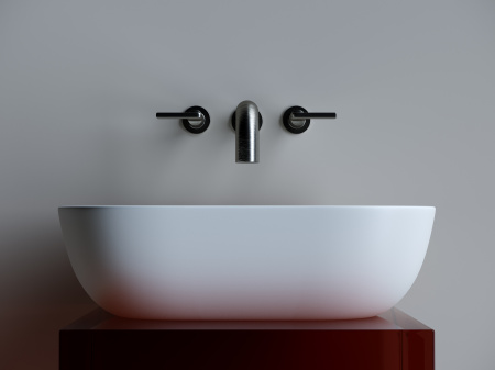 Накладная раковина Ceramica Nova Element CN6009MW 45x32 белая матовая фото