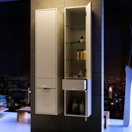 Шкаф-пенал Aqwella 5 Stars Malaga 30 Mal.05.03/L фото