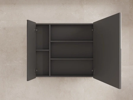 Зеркальный шкаф Style Line Лима 80 ЛС-00002344 белый матовый фото