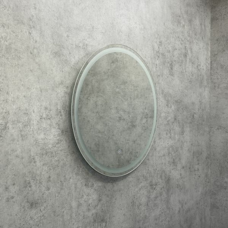 Зеркало Comforty Круг-60 светодиодная лента, сенсор фото