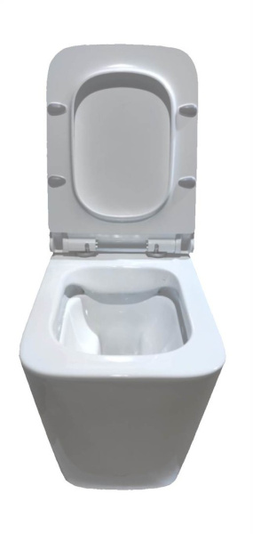 Унитаз подвесной безободковый Cerutti SPA Maiella Aria CT9164 с сиденьем, белый матовый фото