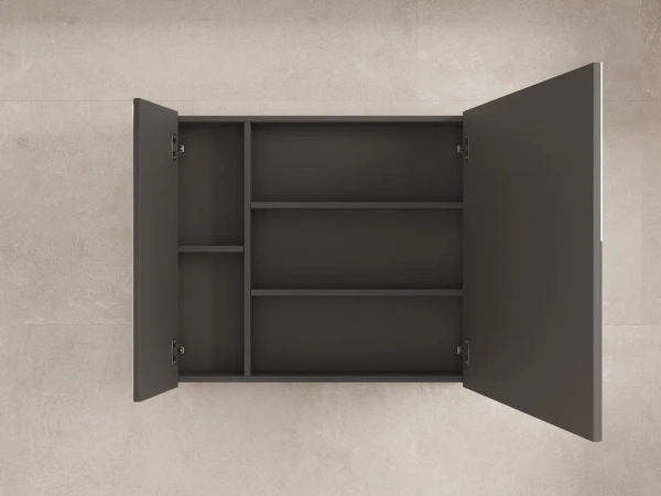 Зеркальный шкаф Style Line Лима 80 ЛС-00002344 белый матовый фото