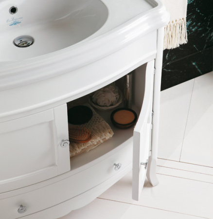 Тумба под раковину Simas Arcade ARMC90 белая 84 см фото