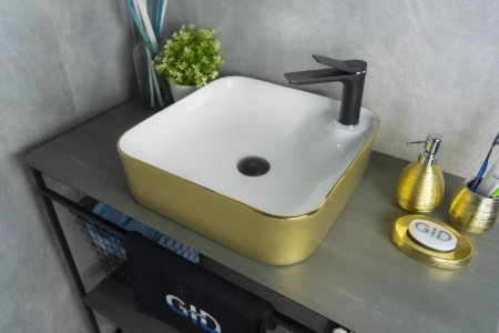 Накладная раковина GID NC429 43х43 фото