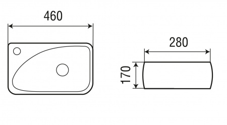 Раковина WeltWasser Aisbach AISBACH 5096 R фото