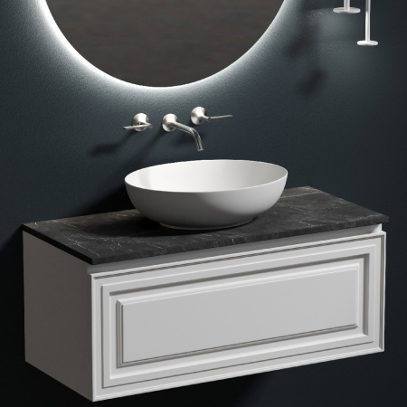 Тумба под раковину Sancos Very VR100W Bianco фото