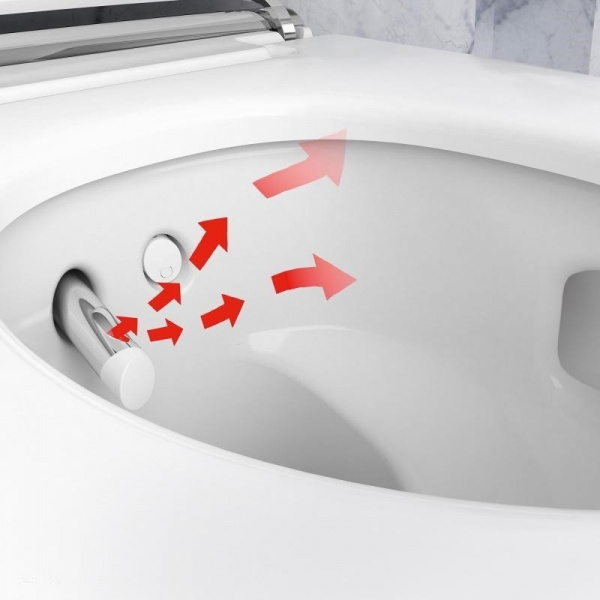 Унитаз подвесной Geberit AquaClean mera comfort 146.214.11.1 с системой удаления запахов фото