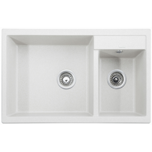 Мойка кухонная Kaiser KG2M-8050-W белый фото
