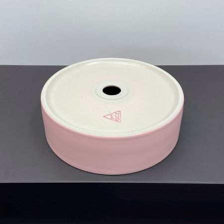 Накладная раковина Comforty 9110MP 39x39 розова матовая фото