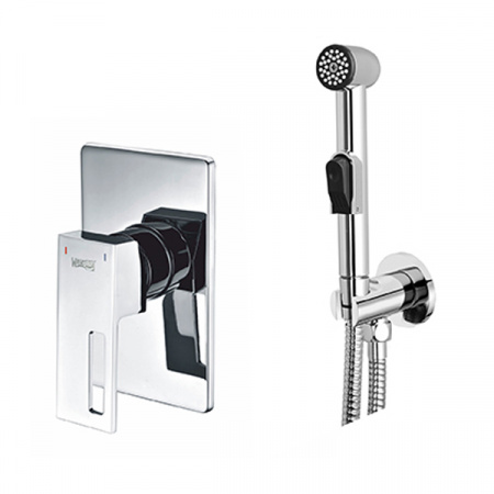 Гигиенический душ со смесителем WasserKRAFT Alme A01557 фото