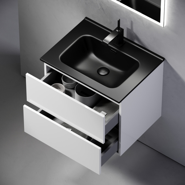 Тумба под раковину Sancos Urban UR60W белый глянец фото