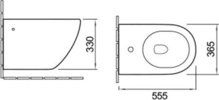 Биде подвесное SantiLine SL-5058 фото