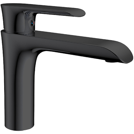Смеситель для раковины Vincea Esse VBF-1E1MB черный матовый фото