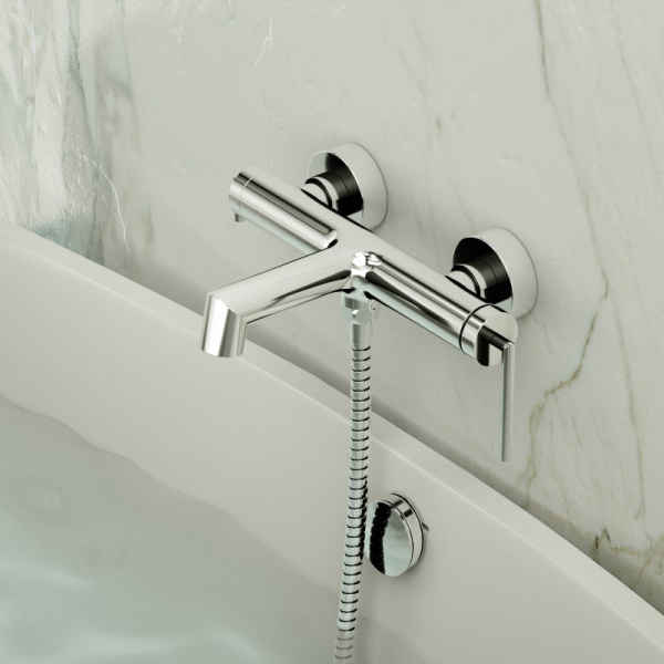 Смеситель для ванны с душем BelBagno Acqua ACQUA-VASM-CRM хром фото