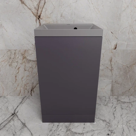 Тумба напольная Style Line Моно ЛС-00002451 графит нубук фото