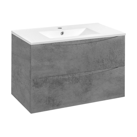 Тумба под раковину Vincea Mia VMC-2MC900BT Beton 90 см фото