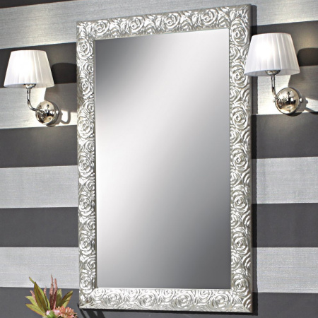 Зеркало Cezares Rosa 600/A 73x93 Argento фото