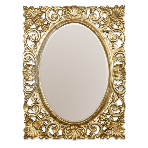 Зеркало Tiffany World TW01939oro 73х95 фото