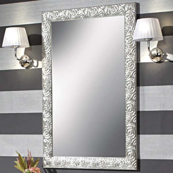 Зеркало Cezares Rosa 600/A 73x93 Argento фото