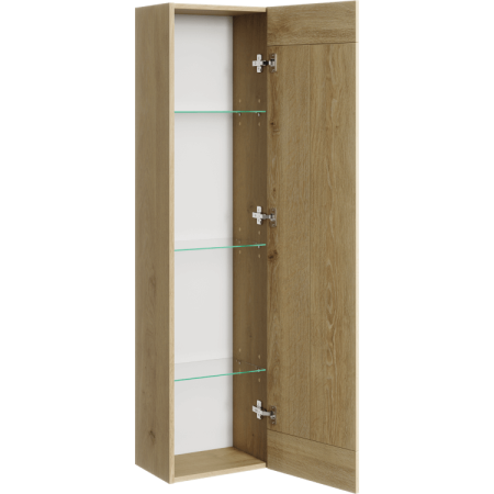 Шкаф пенал Aqwella Astrid AST0535DD дуб давос фото