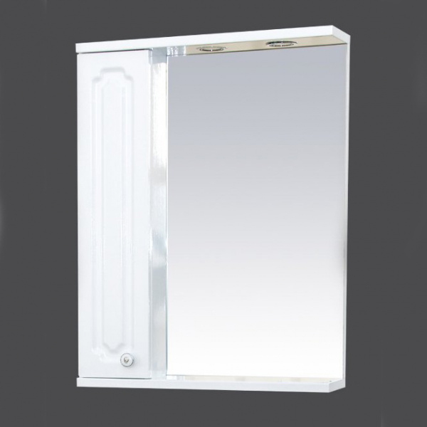 Зеркало-шкаф Misty Александра П-Але04055-352СвЛ 55 L фото