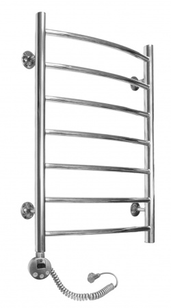 Полотенцесушитель электрический Domoterm Калипсо П7 (500х700) (хром) левый фото