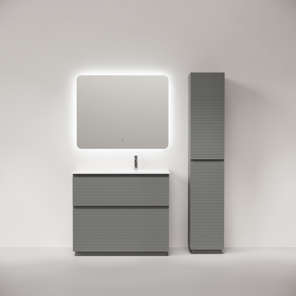 Тумба под раковину Sancos Folk Floor FL100FRES Ergraut soft фото