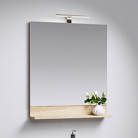 Зеркало с полочкой Aqwella Фостер 60 FOS0206DS фото