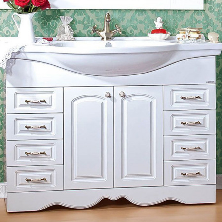 Тумба с раковиной Бриклаер Анна 120 фото