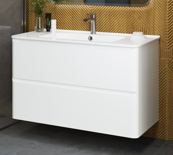 Тумба под раковину Art&Max Sanremo AM-Sanremo-1000-2C-SO-BL 100 см фото