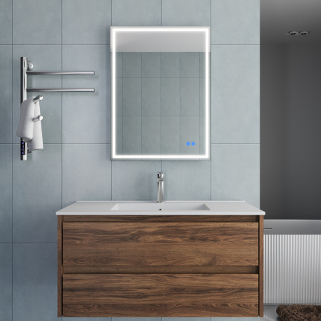 Тумба под раковину Vincea Gio VMC-2G100CO C.Oak 100 см фото