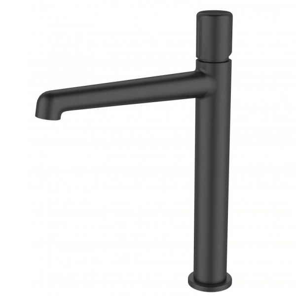 Высокий смеситель для раковины Belbagno Uno UNO-LMC-NERO-W0 фото