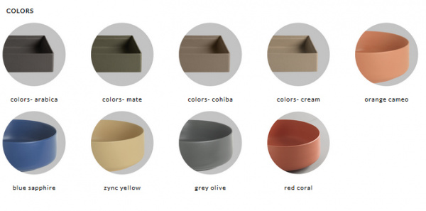 Накладная раковина Artceram Scalino SCL002 23 00 cochiba фото