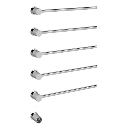 Электрический полотенцесушитель Abber Charme AH4005 хром фото