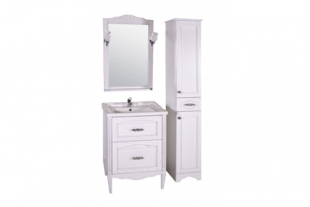 Зеркало ASB-Woodline Римини Nuovo 10179 белое фото