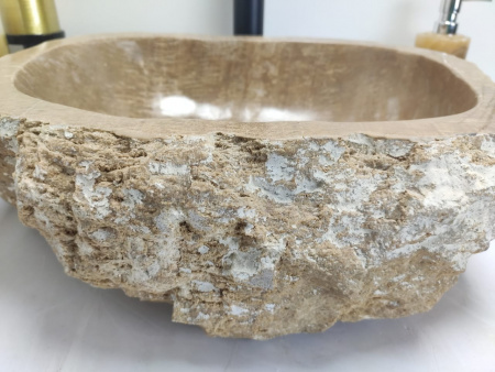 Накладная раковина из оникса Indo Erozy Sunset EO-00281 фото