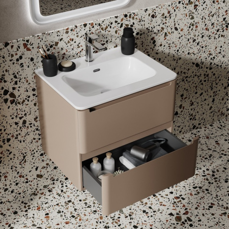 Тумба с раковиной Iddis Edifice EDI60C0i95K 60 см, капучино фото