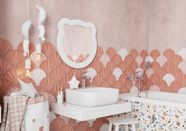 Детское зеркало Акватон Каспер 1A283502CRE20 мишка фото