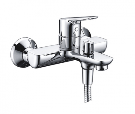 Смеситель для ванны с душем с ручным душем WasserKRAFT Lippe 4501 фото