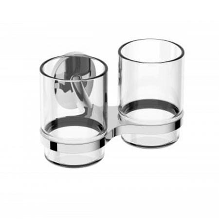 Два стакана для зубных щеток Rush Fiji FI18320 фото