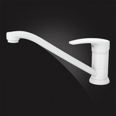 Смеситель для кухни Elghansa Monica White 5600219-White фото